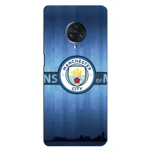 Силиконовые Чехлы принт Футбол на Vivo Nex 3 (ManCity)