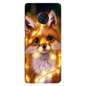 Чехол с Лисичкой для Vivo Nex 3 (Новогодний лисенок)