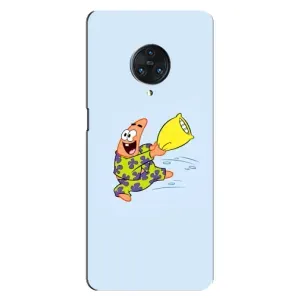 Чехлы с Патриком на Vivo Nex 3 (Патрик с подушкой)