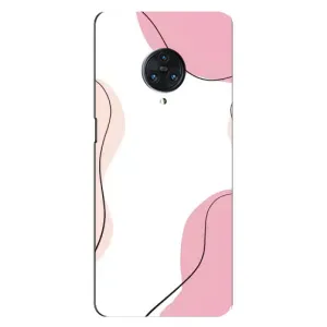 Чохол квітковий дизайн для Vivo Nex 3 (Рожевий фон)