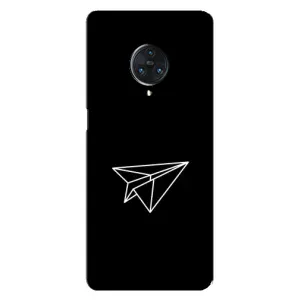 Чохол з картинками на чорному фоні для Vivo Nex 3 (Літак)