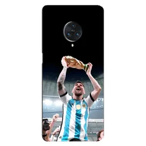 Чехлы Лео Месси Аргентина для Vivo Nex 3 (Счастливый Месси)