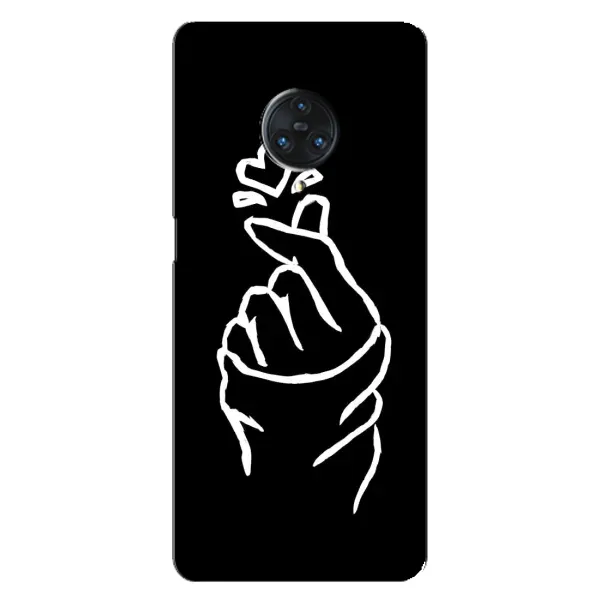 Чехол с рисунком «Сердце на черном» для Vivo Nex 3 Чехол с рисунком «Сердце на черном» для Vivo Nex 3