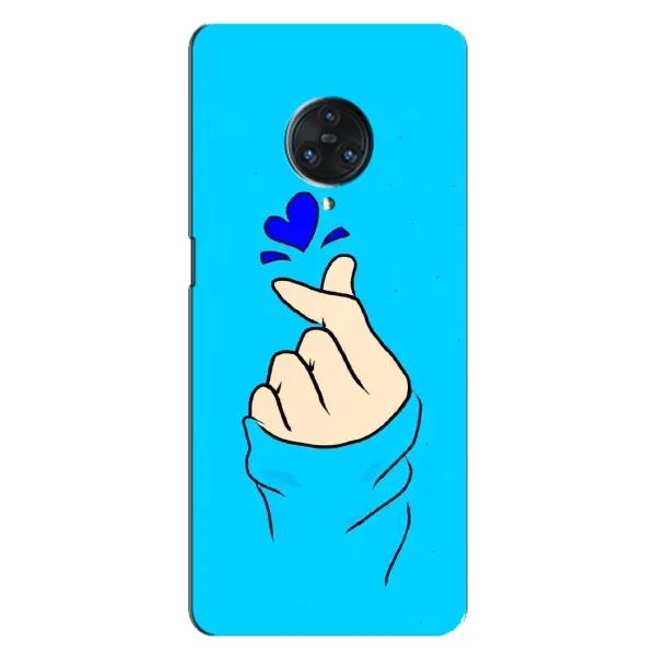 Чехол с рисунком «Сердце на синем» для Vivo Nex 3 Чехол с рисунком «Сердце на синем» для Vivo Nex 3