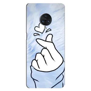 Чехлы (Знак сердечка) на Vivo Nex 3 (Сердечка знак)