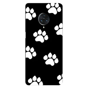 Бампер для Vivo Nex 3 с картинкой "Песики" (Следы собак)