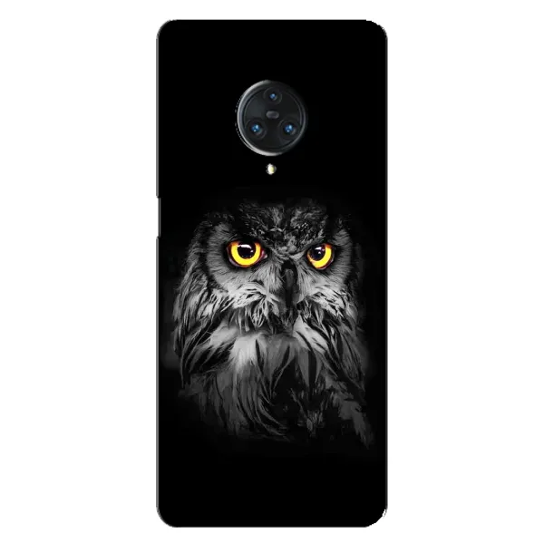 Чехол с рисунком «Сова на чёрном» для Vivo Nex 3 Чехол с рисунком «Сова на чёрном» для Vivo Nex 3