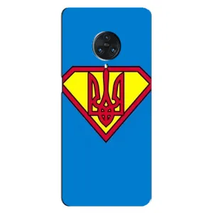 Чохол з картинкою (Патріотичний ГЕРБ) на Vivo Nex 3 (Герб - супер герой)