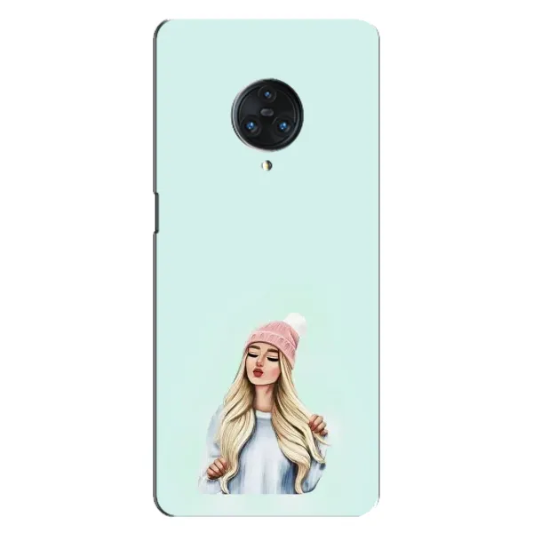 Чехол с рисунком «В шапке» для Vivo Nex 3