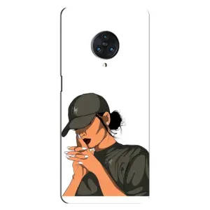 Силіконовый Чохол на Vivo Nex 3 з картинкой Модных девушек (У зеленому)