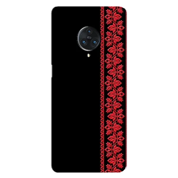 Чехол с рисунком «Вышиванка на черном» для Vivo Nex 3 Чехол с рисунком «Вышиванка на черном» для Vivo Nex 3