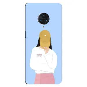 Силіконовый Чохол на Vivo Nex 3 з картинкой Модных девушек (Жовта кепка)