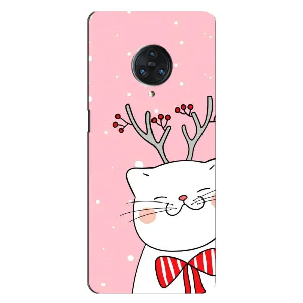 Чехол с рисунком «Зимний кот» для Vivo Nex 3 Чехол с рисунком «Зимний кот» для Vivo Nex 3