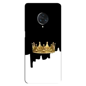 Чохол (Корона на чорному фоні) для Віво Некст 3 (Золота корона)