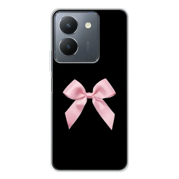 Чехол с рисунком «Бант на черном» для Vivo S30 Pro Mini Чехол с рисунком «Бант на черном» для Vivo S30 Pro Mini