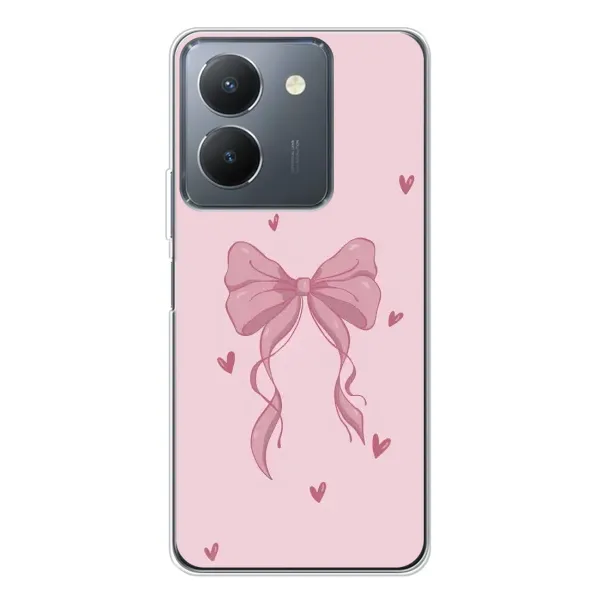Чехол с рисунком «Бант на розовом» для Vivo S30 Чехол с рисунком «Бант на розовом» для Vivo S30