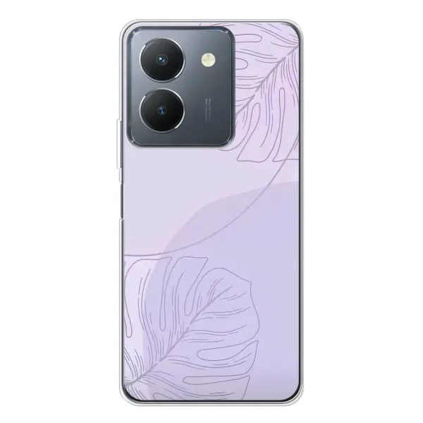 Чехол с рисунком «Монстера фиолетовая» для Vivo S30 Чехол с рисунком «Монстера фиолетовая» для Vivo S30