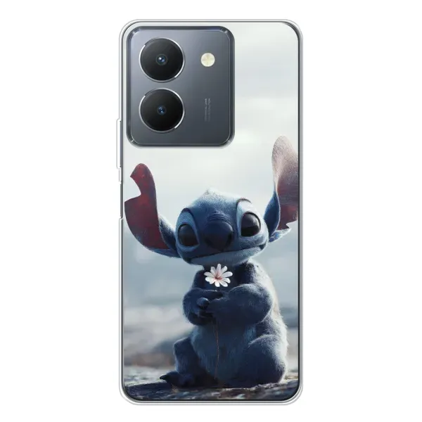 Чехол с рисунком «Стич с цветочком» для Vivo S30 Чехол с рисунком «Стич с цветочком» для Vivo S30