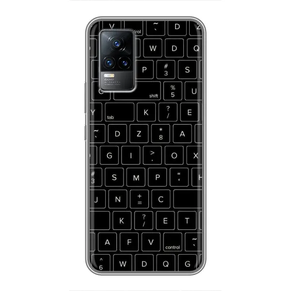 Чехол с рисунком «Клавиатура» для Vivo S9 Чехол с рисунком «Клавиатура» для Vivo S9