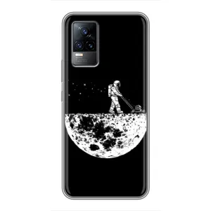 Силіконовый Чохол з принтом "Космонавти" на Vivo S9 (Космонавт)