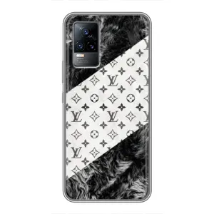 Чохол Стиль Louis Vuitton на Vivo S9 (LV на білому)