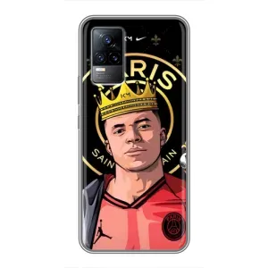 Чохол (TPU) з Футболістом на Vivo S9 (Mbappe King)