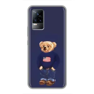 Чехлы Мишка Тедди для Виво С9 (Мишка USA)