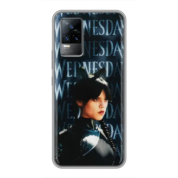 Чехол с рисунком «Уэнздей с ушками» для Vivo S9 Чехол с рисунком «Уэнздей с ушками» для Vivo S9