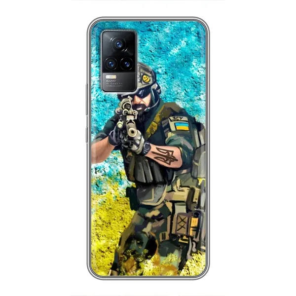 Чехол с рисунком «ЗСУ Воин» для Vivo S9 Чехол с рисунком «ЗСУ Воин» для Vivo S9