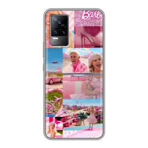 Силиконовый Чехол Барби Фильм на Vivo S9e (Барби стиль)