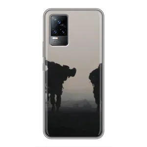 Чохли на військову тематику для Vivo S9e (Бій солдат)