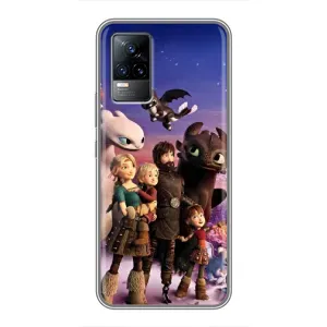 Чехол дракон Беззубик для Vivo S9e (Герои дракона)
