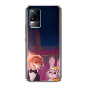 Силіконовий чохол з принтом Зоотрополіс для Vivo S9e (Головні герої)