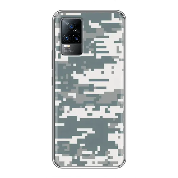 Чехол с рисунком «Камуфляжный Хаки» для Vivo S9e Чехол с рисунком «Камуфляжный Хаки» для Vivo S9e