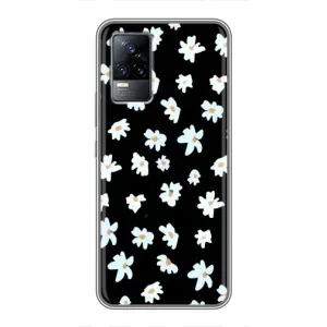 Чехол с ромашками на Vivo S9e (Маленькие ромашки)