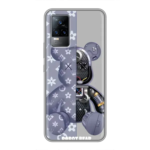 Чехол с рисунком «Медведь Louis Vuitton» для Vivo S9e
