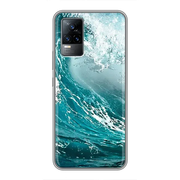 Чехол с рисунком «Морская волна» для Vivo S9e Чехол с рисунком «Морская волна» для Vivo S9e
