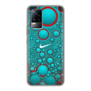 Силіконовый Чохол на Vivo S9e з картинкою НАЙК (Найк зелений)