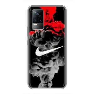 Силіконовый Чохол на Vivo S9e з картинкою НАЙК (Nike дим)