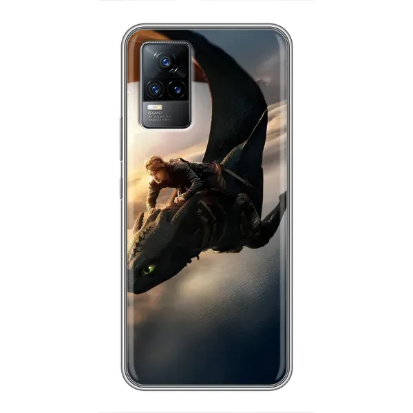 Чехол с рисунком «Полет Беззубика» для Vivo S9e Чехол с рисунком «Полет Беззубика» для Vivo S9e