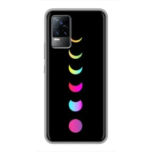 Чехол (ТПУ) с планетами на Vivo S9e (Полнолуние)