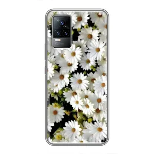 Чехол с ромашками на Vivo S9e (Рамка в ромашках)