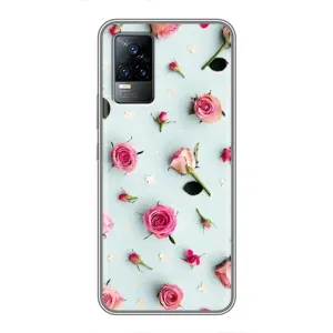 Чехлы с принтом Розочки для Vivo S9e (Разные цветы)