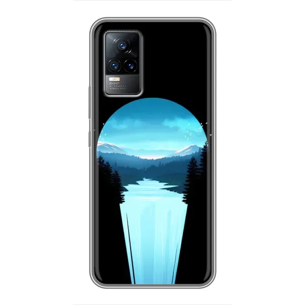 Чехол с рисунком «Синий Водопад» для Vivo S9e Чехол с рисунком «Синий Водопад» для Vivo S9e