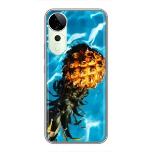 Чехол с изображением вкусной еды для Vivo T3 Ultra (Ананас)