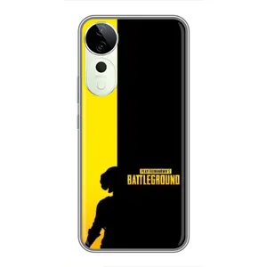 Чохол (TPU) з картинкою "Лого Пабг" на Віво Т3 Ультра (Battlegrounds)
