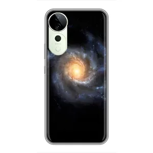 Чохли КОСМОС на Vivo T3 Ultra (Чорна дира)