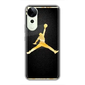 Силиконовый Чехол Nike Air Jordan на Виво Т3 Ультра (Джордан 23)