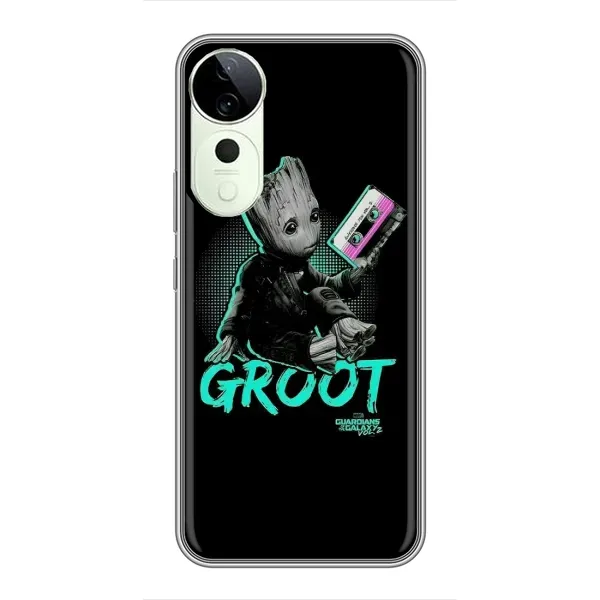 Чехол с рисунком «Groot» для Vivo T3 Ultra Чехол с рисунком «Groot» для Vivo T3 Ultra