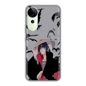 Чехлы с картинкой Итачи Учиха на Vivo T3 Ultra (Итачи Ворони)